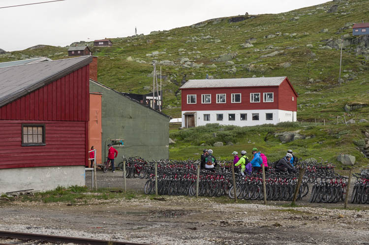 Bicycles in Finse